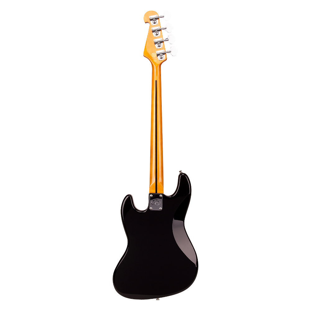 SX SJB62+/BK Jazz Bass Electric Bass Guitar (Black)