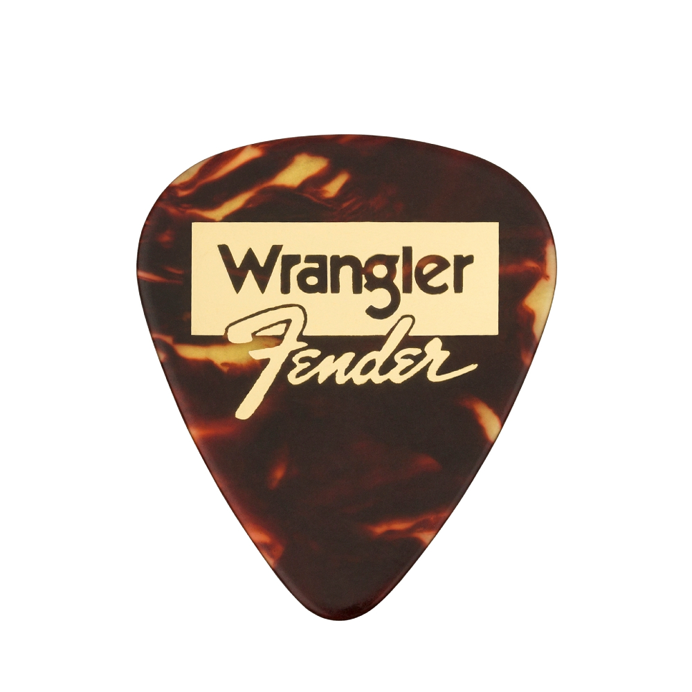 Fender 351 Wrangler x Fender Guitar Picks - Tortoiseshell (8 pack)