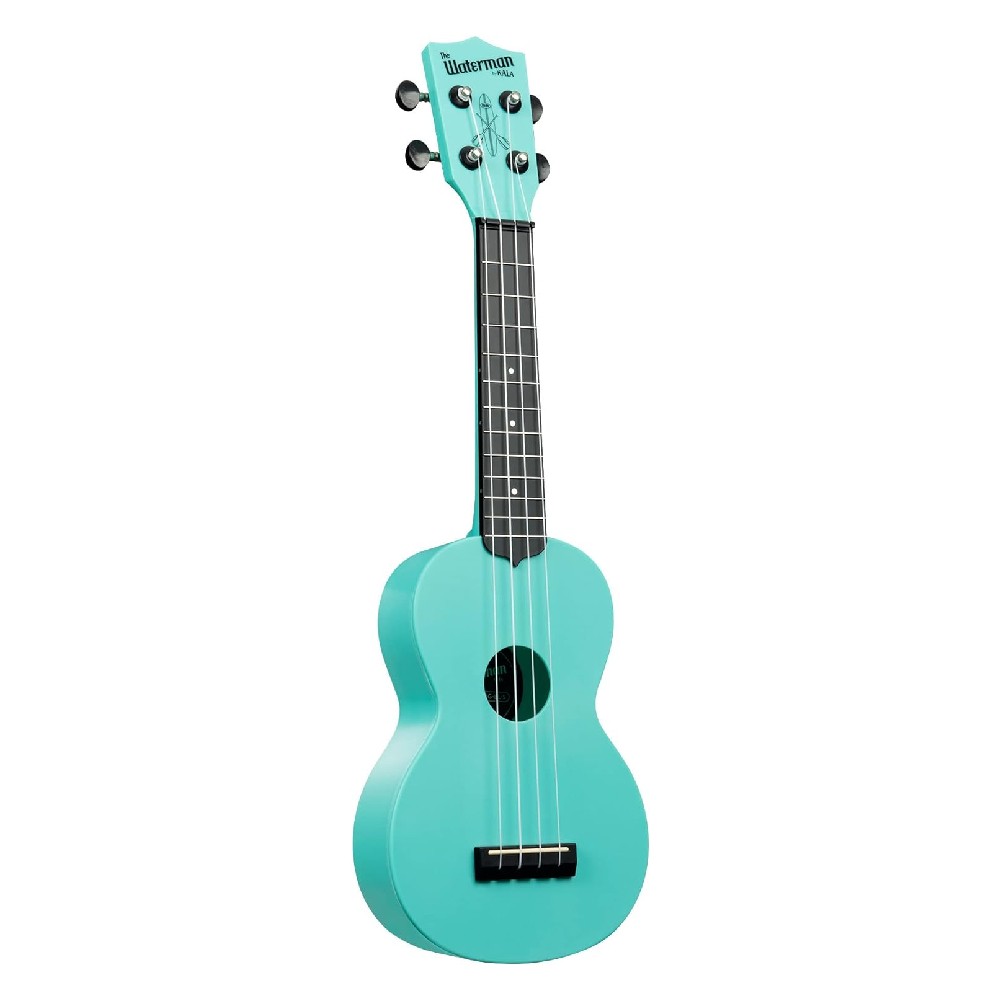 Kala KA-WMG-BL-S  Waterman Aqua Mist Glow-in-the-Dark Soprano Ukelele