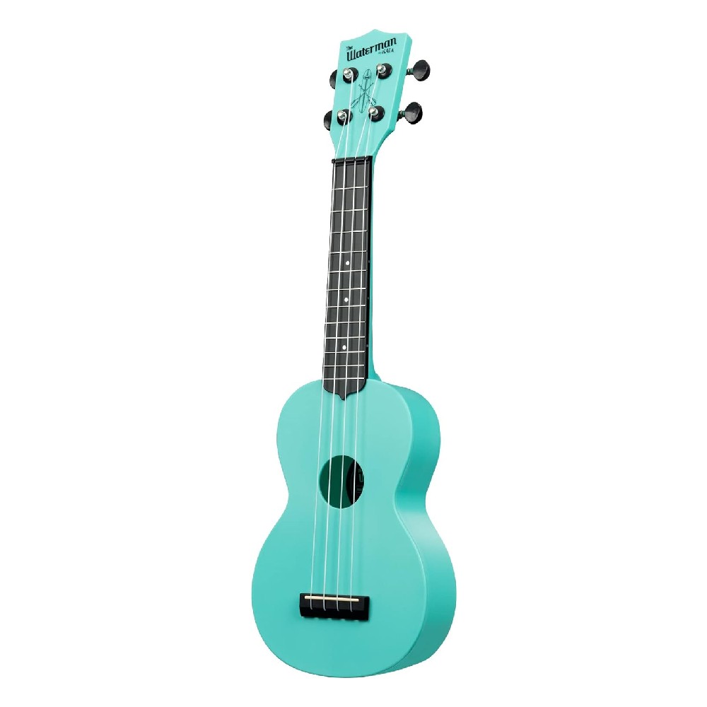 Kala KA-WMG-BL-S  Waterman Aqua Mist Glow-in-the-Dark Soprano Ukelele