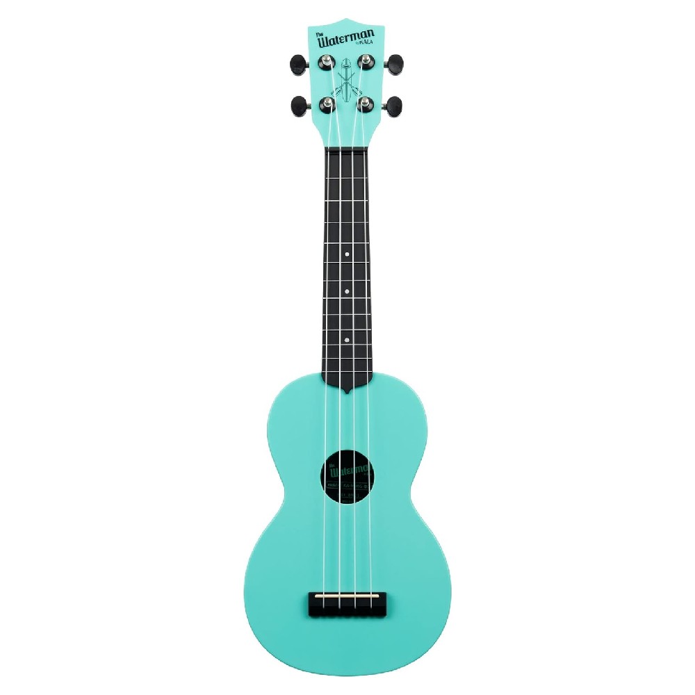 Kala KA-WMG-BL-S  Waterman Aqua Mist Glow-in-the-Dark Soprano Ukelele