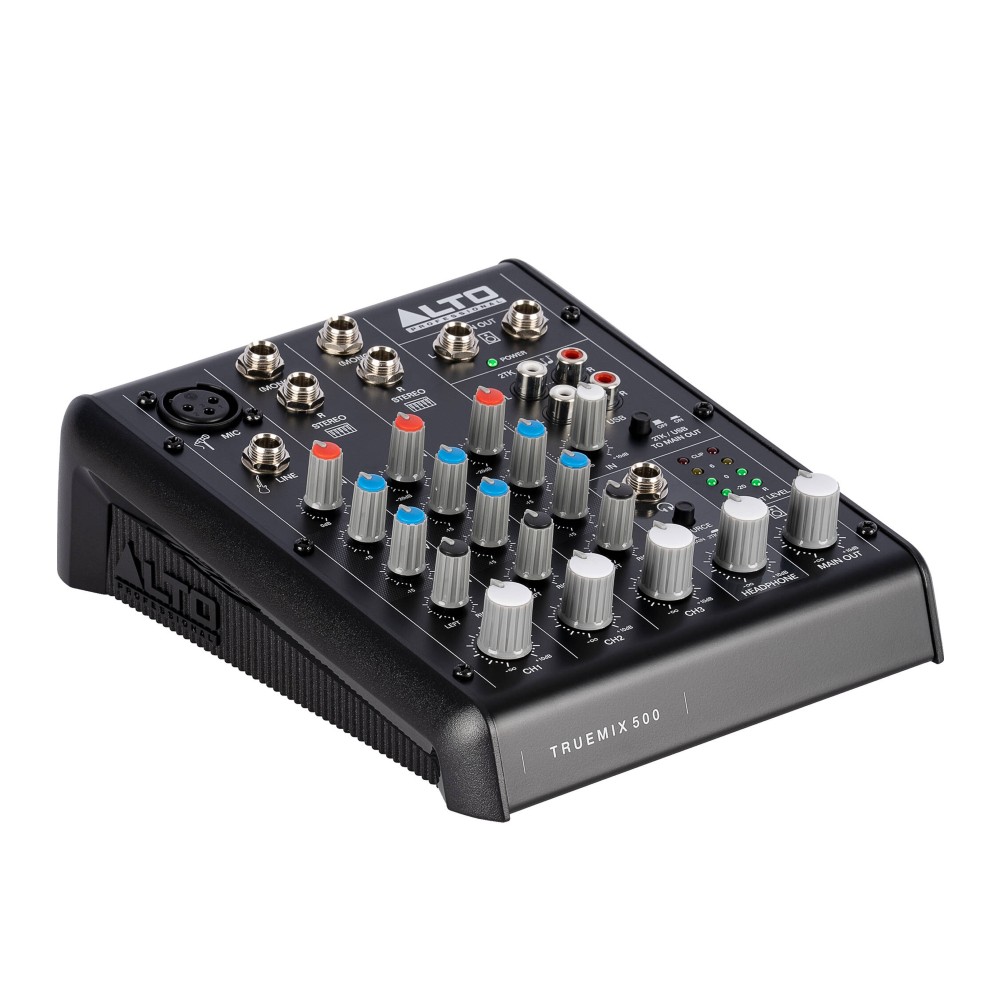 Alto TrueMix 500 5-channel Analog Mixer with USB