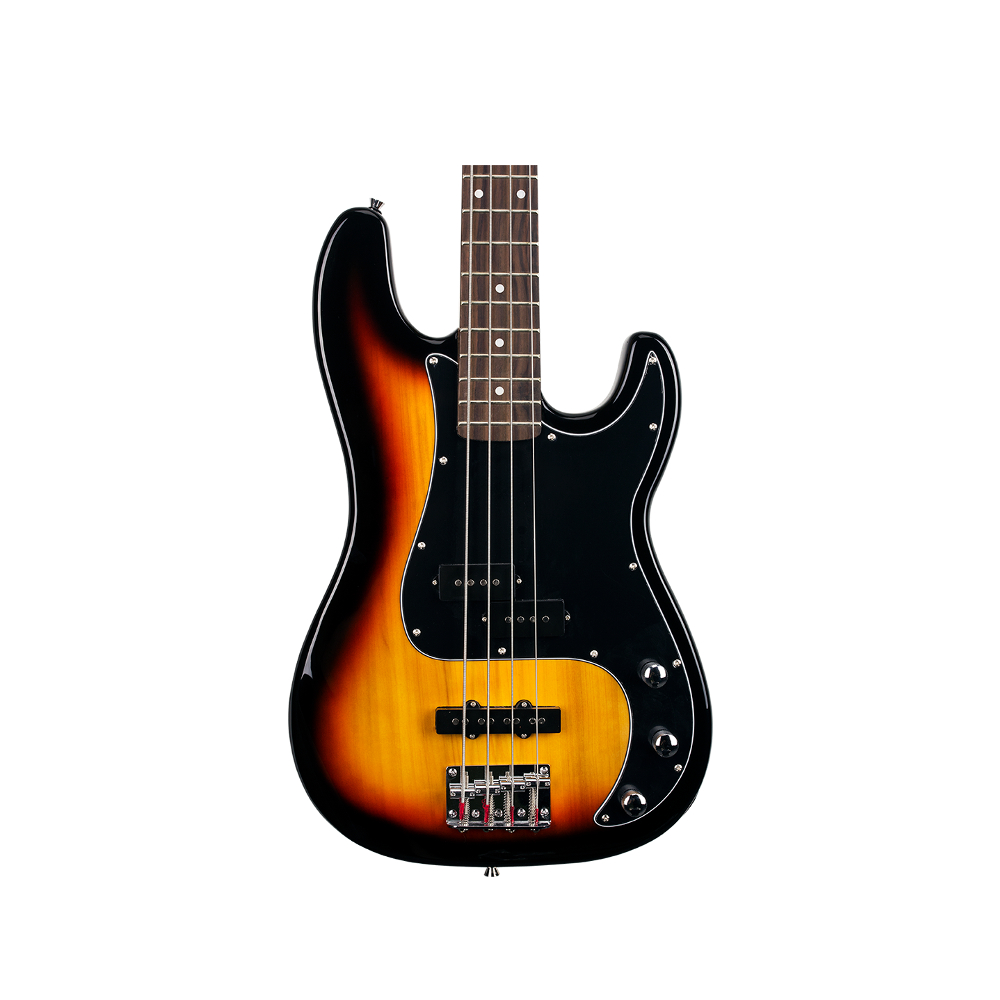 SX SPJ62+/3TS Electric Bass Guitar (3-Tone Sunburst)