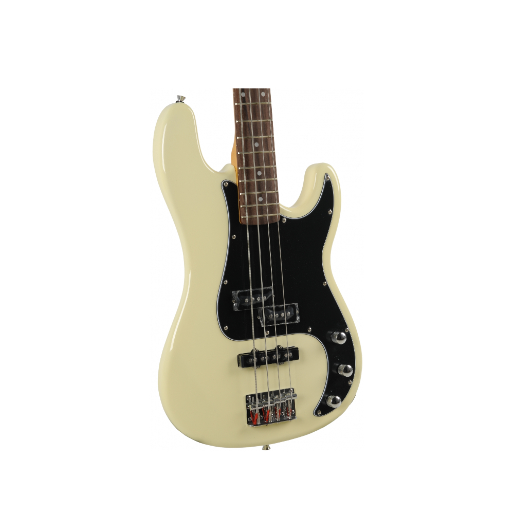 SX SPJ62+/VWH PJ Electric Bass Guitar