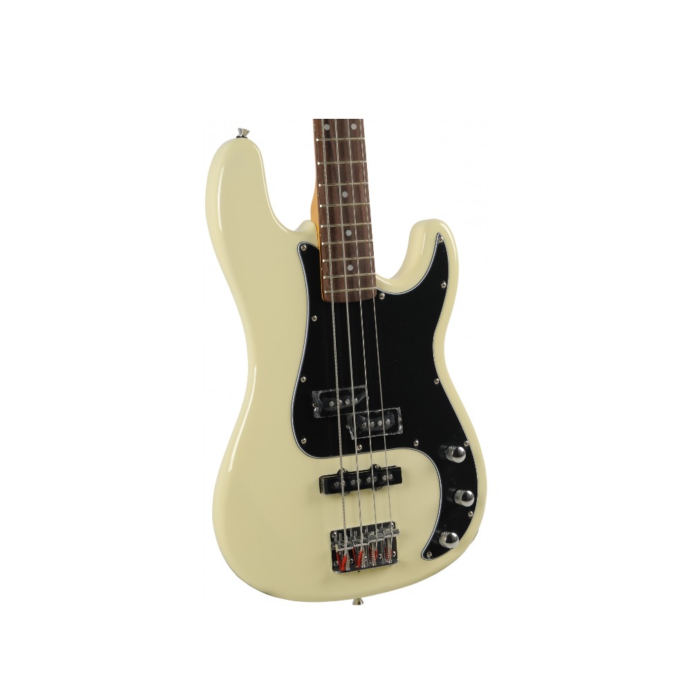 SX SPJ62+/VWH PJ Electric Bass Guitar