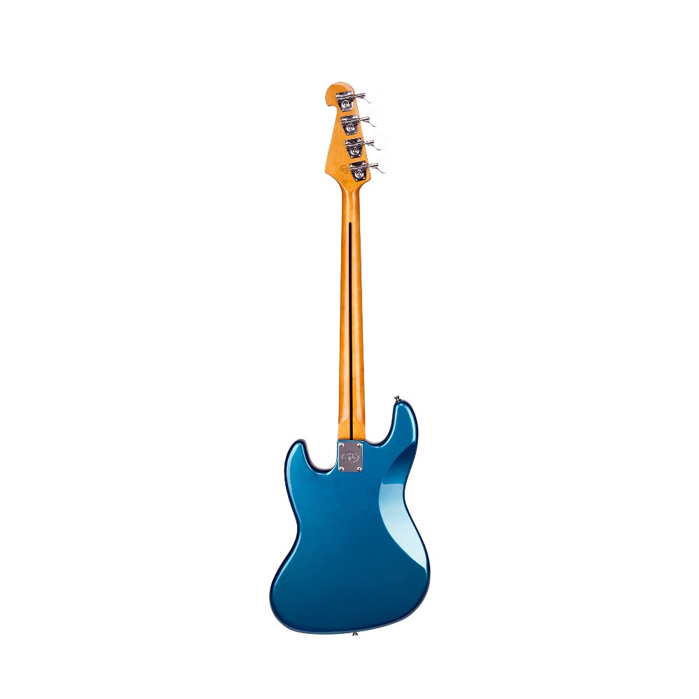 SX SJB62+/5/LPB 5-String Bass Guitar (Blue)