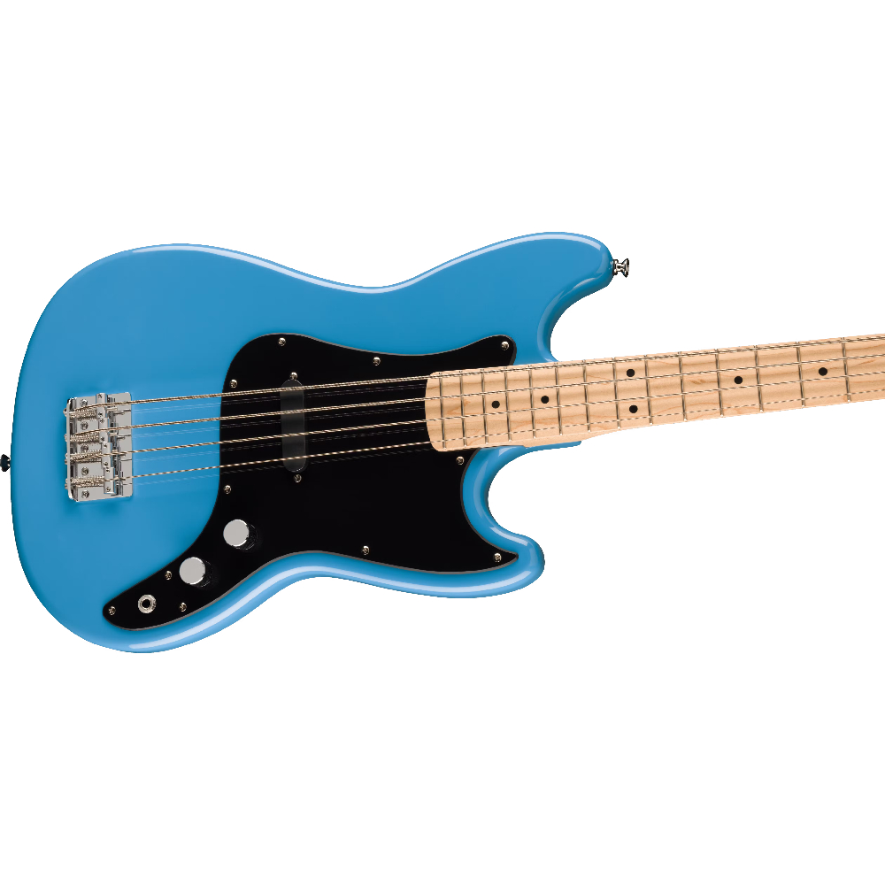 Squier by Fender FSR Sonic Bronco Bass Guitar Maple Fingerboard Black Pickguard -  California Blue (0373803526)
