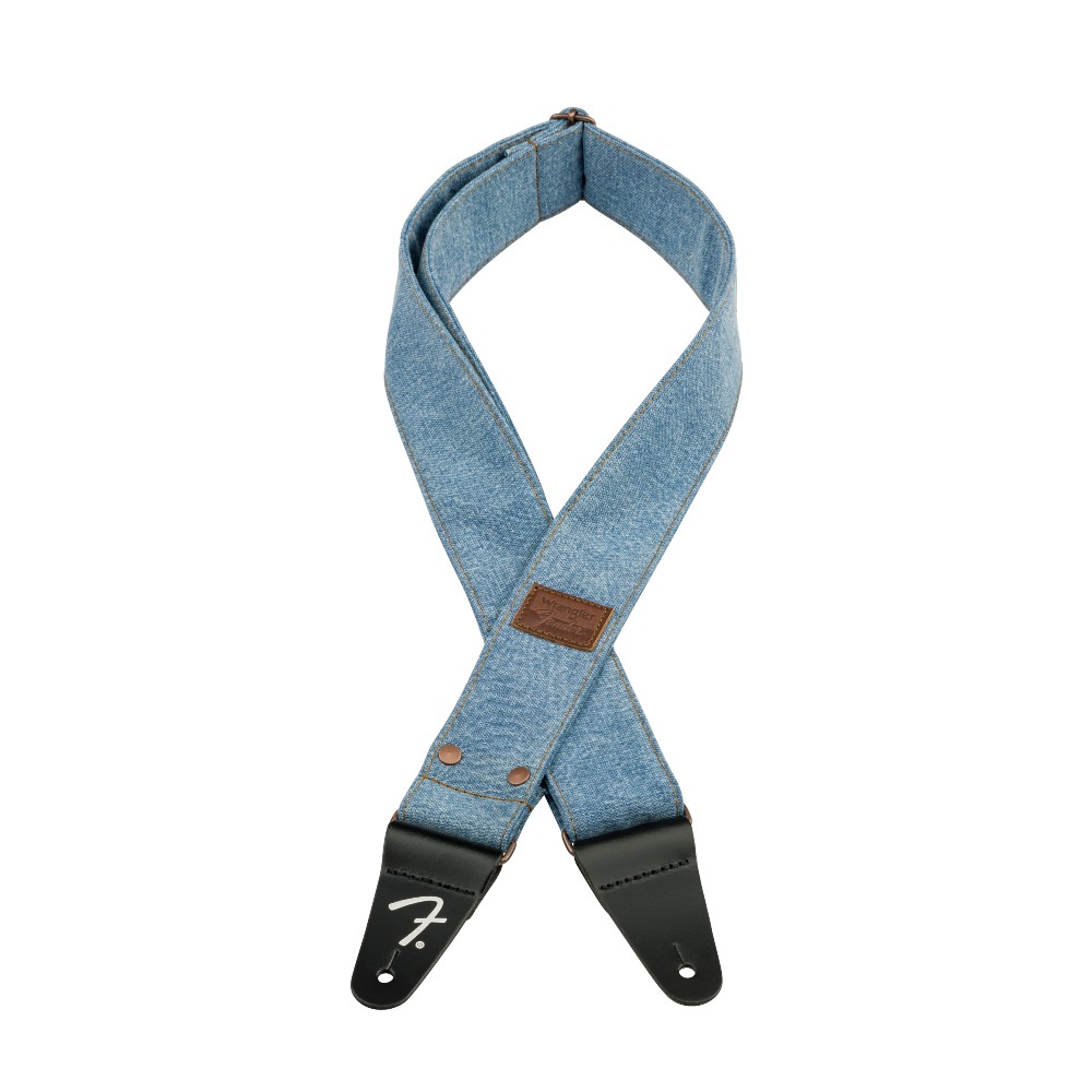 Fender Wrangler x Fender Denim Guitar Strap - Light Indigo (990638005)