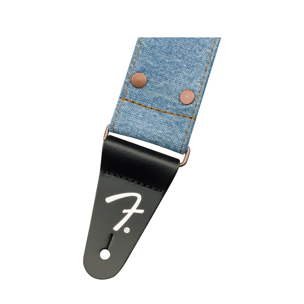 Fender Wrangler x Fender Denim Guitar Strap - Light Indigo (990638005)