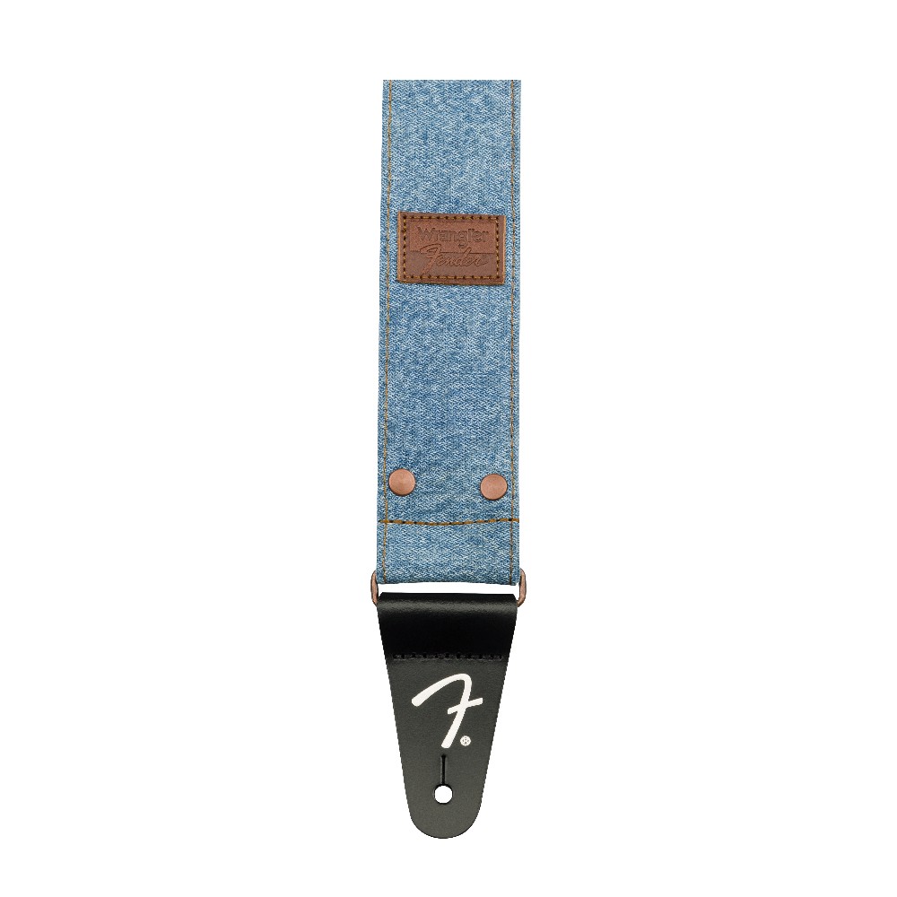 Fender Wrangler x Fender Denim Guitar Strap - Light Indigo (990638005)