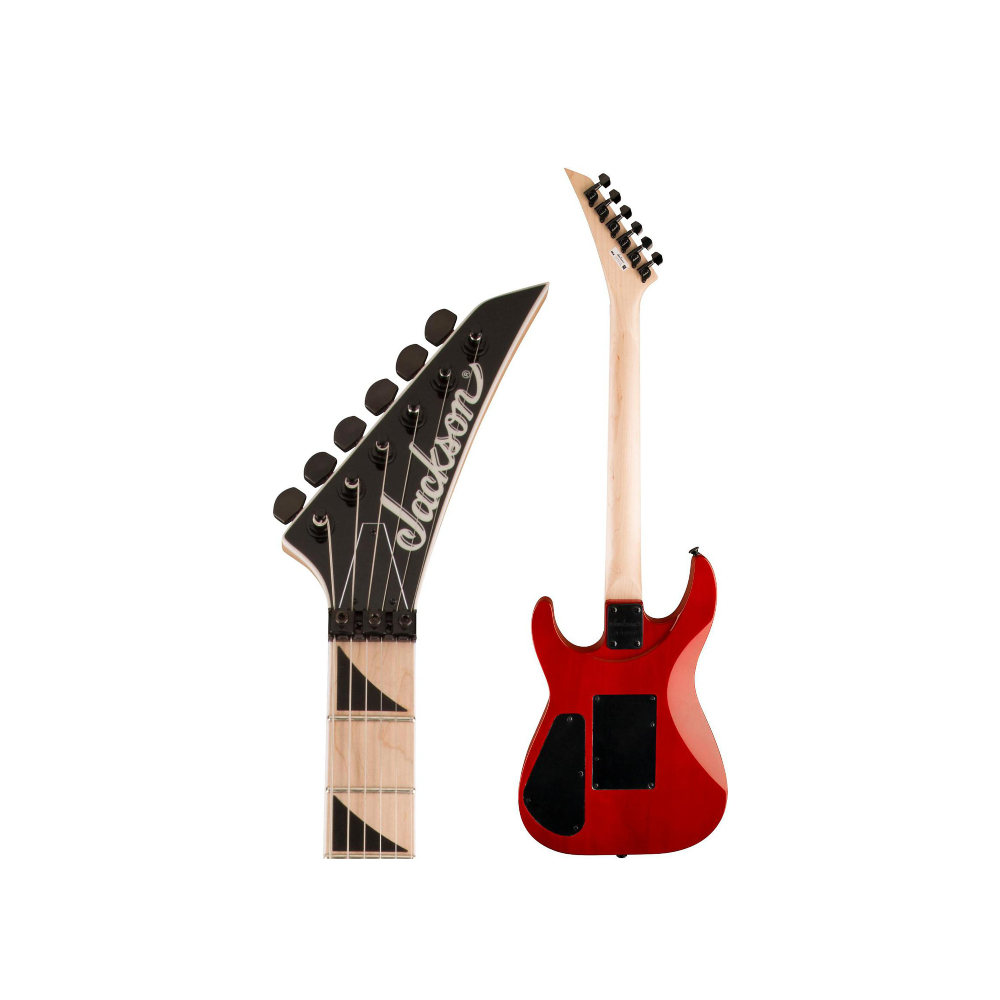 Jackson JS34Q Dinky DKA Electric Guitar - Maple Fretboard Transparent Red (2910137590)