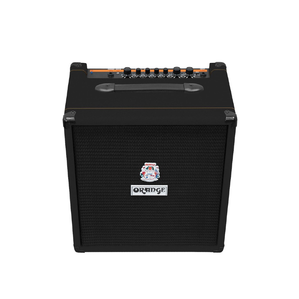 Orange Crush Bass 50-Bk 50-Watt Bass Guitar Combo Amplifier (Black)