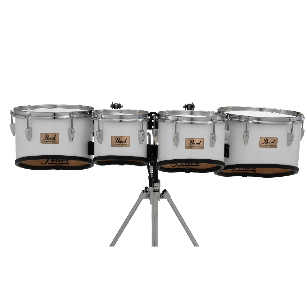 Pearl CMT8023N/C+ CXT-2 Competitor Marching Toms (Pure White)