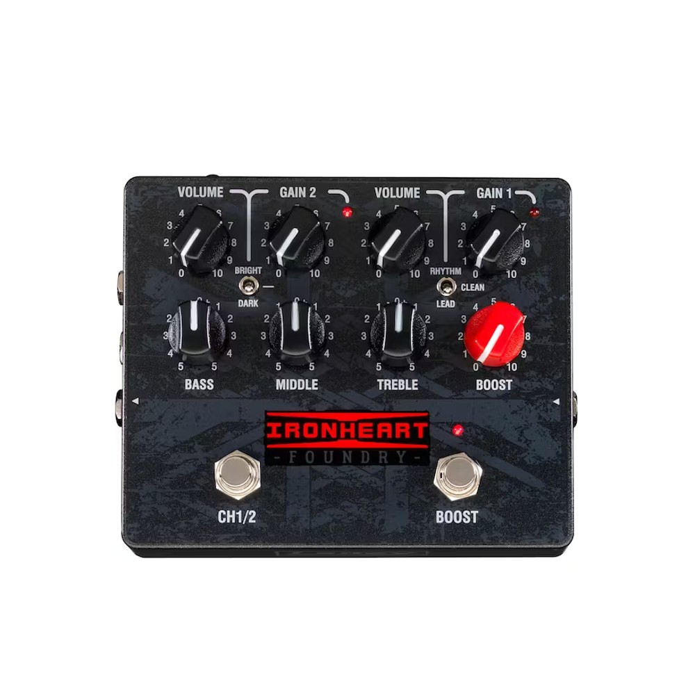 Laney IRF-Loudpedal Foundry Series Ironheart Loudpedal 2-channel 60W Power Amp Pedal