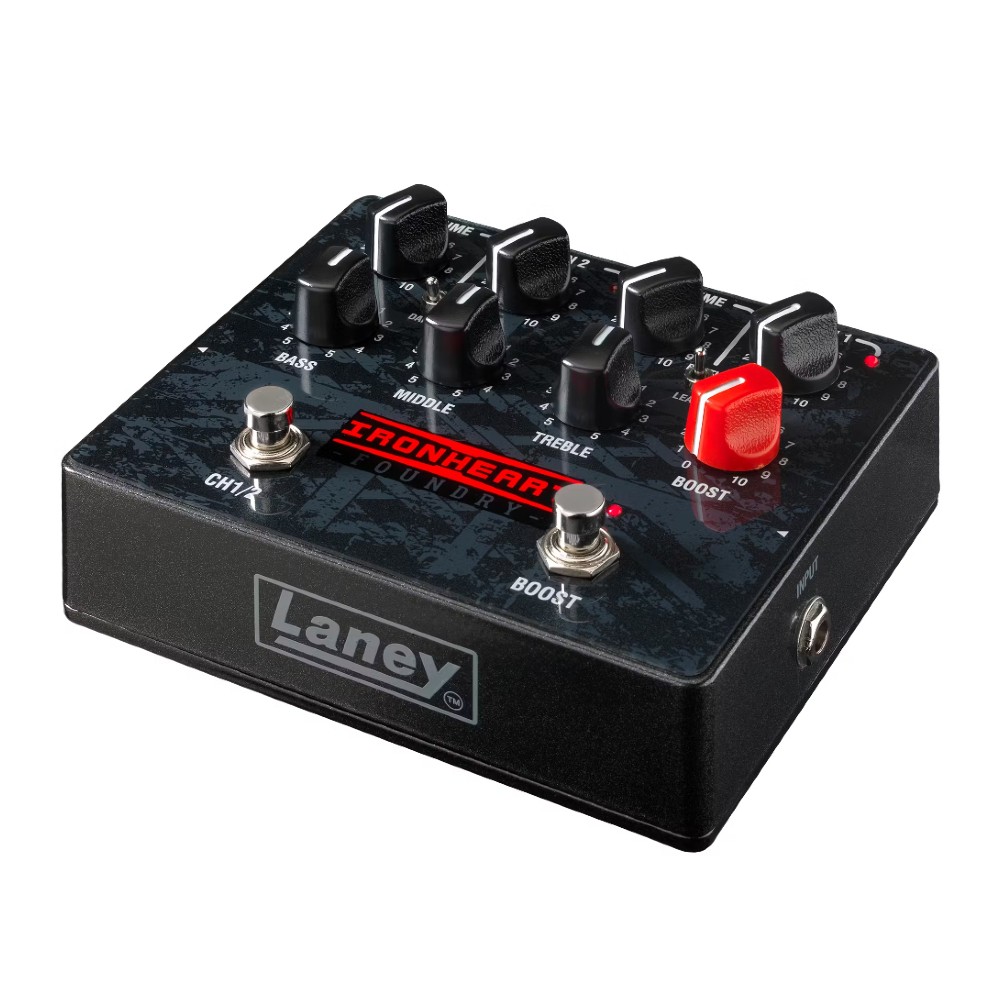 Laney IRF-Loudpedal Foundry Series Ironheart Loudpedal 2-channel 60W Power Amp Pedal