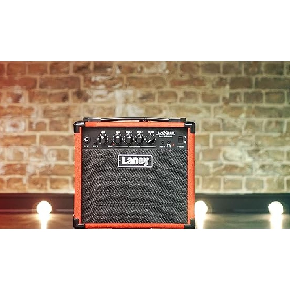 Laney LX15B-Red 15W 2X5 Bass Guitar Amplifier (Red)