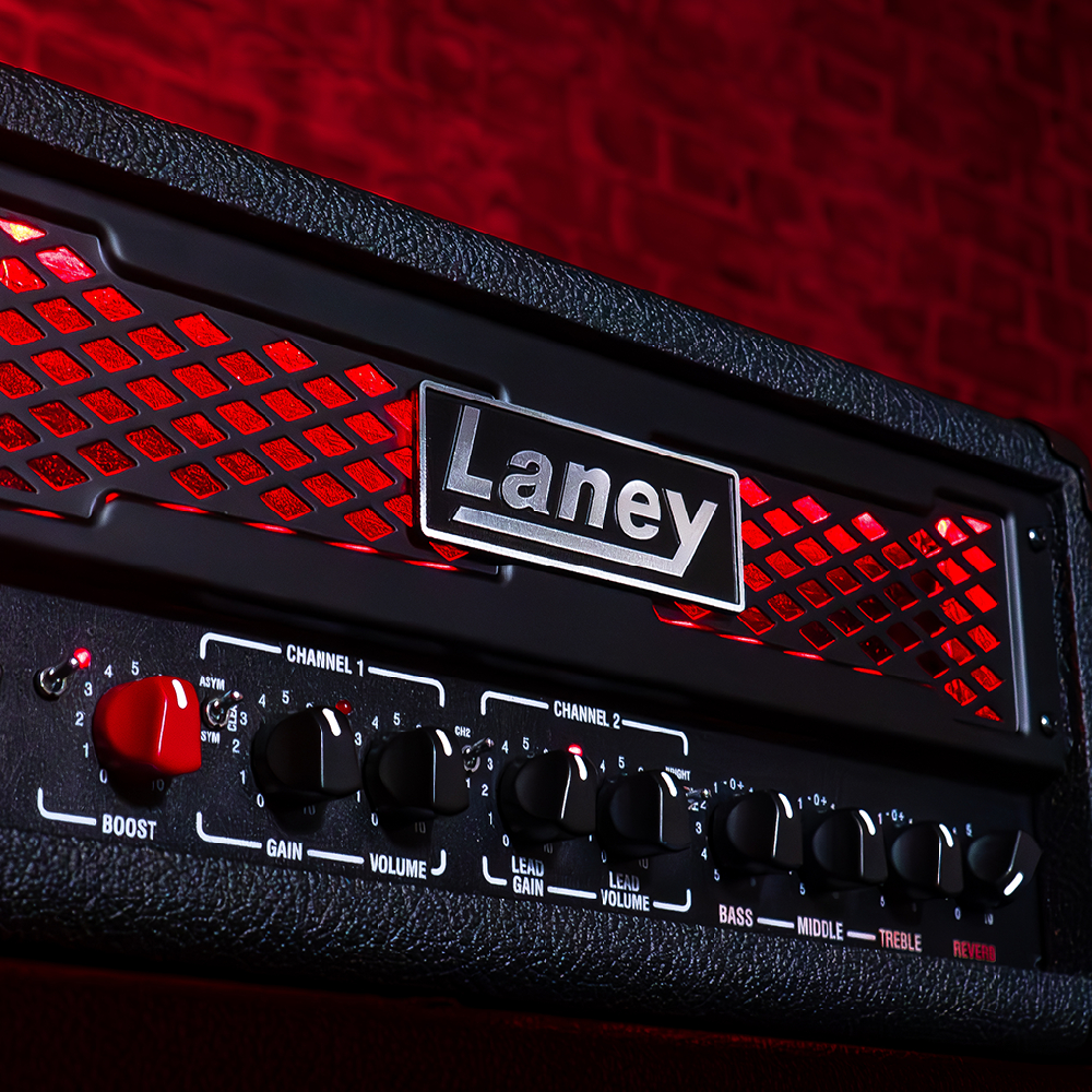Laney IRF-Dualtop Ironheart Foundry Series 60-Watt Guitar Amplifier Head