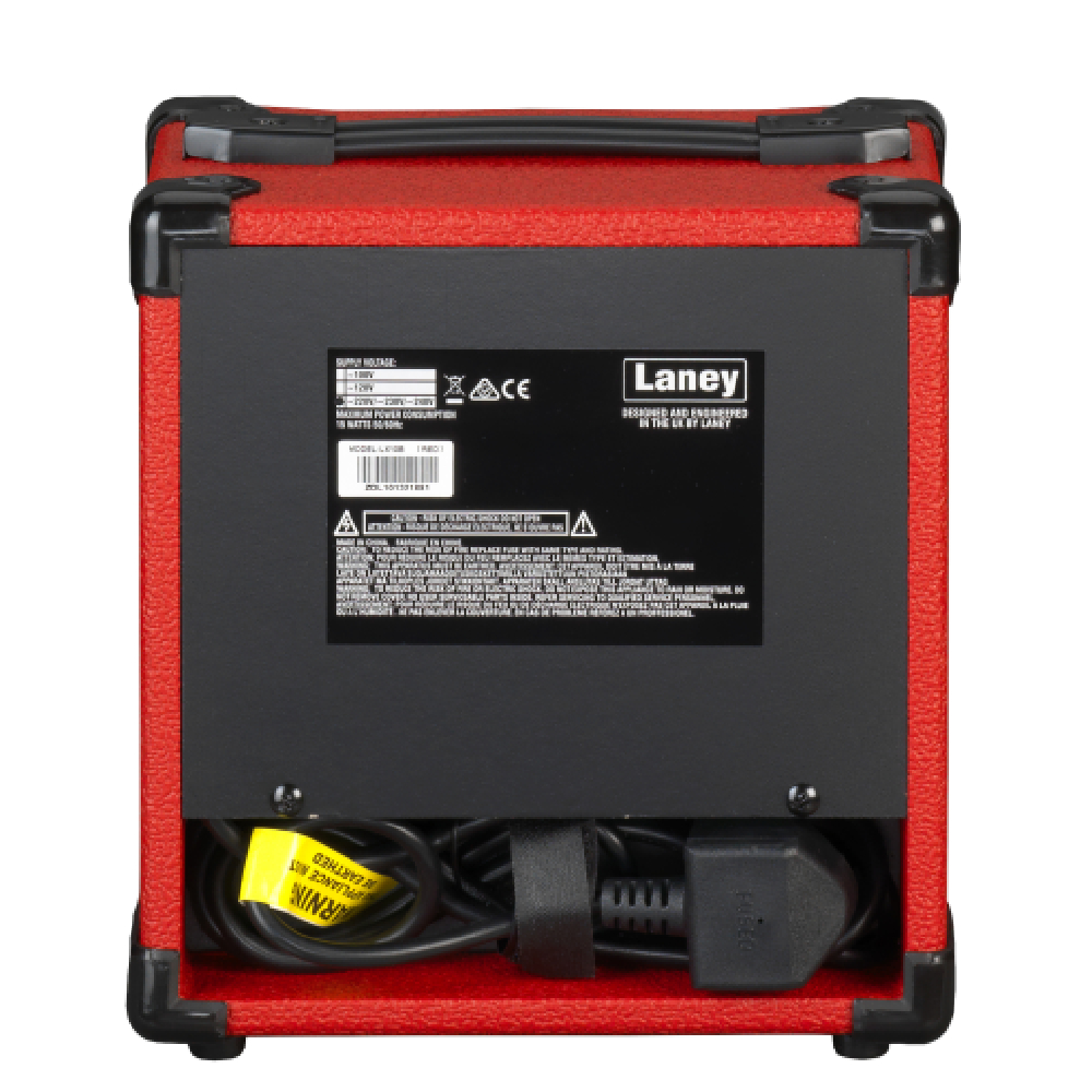 Laney LX10B-Red 10 Watt Bass Guitar Combo Amplifier (Red)