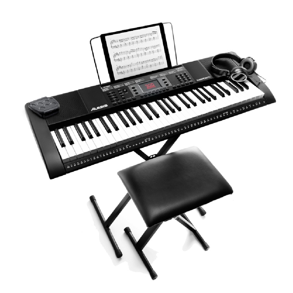 Alesis Harmony 61 MK3 61-Keys Portable Keyboard with Built-In Speakers