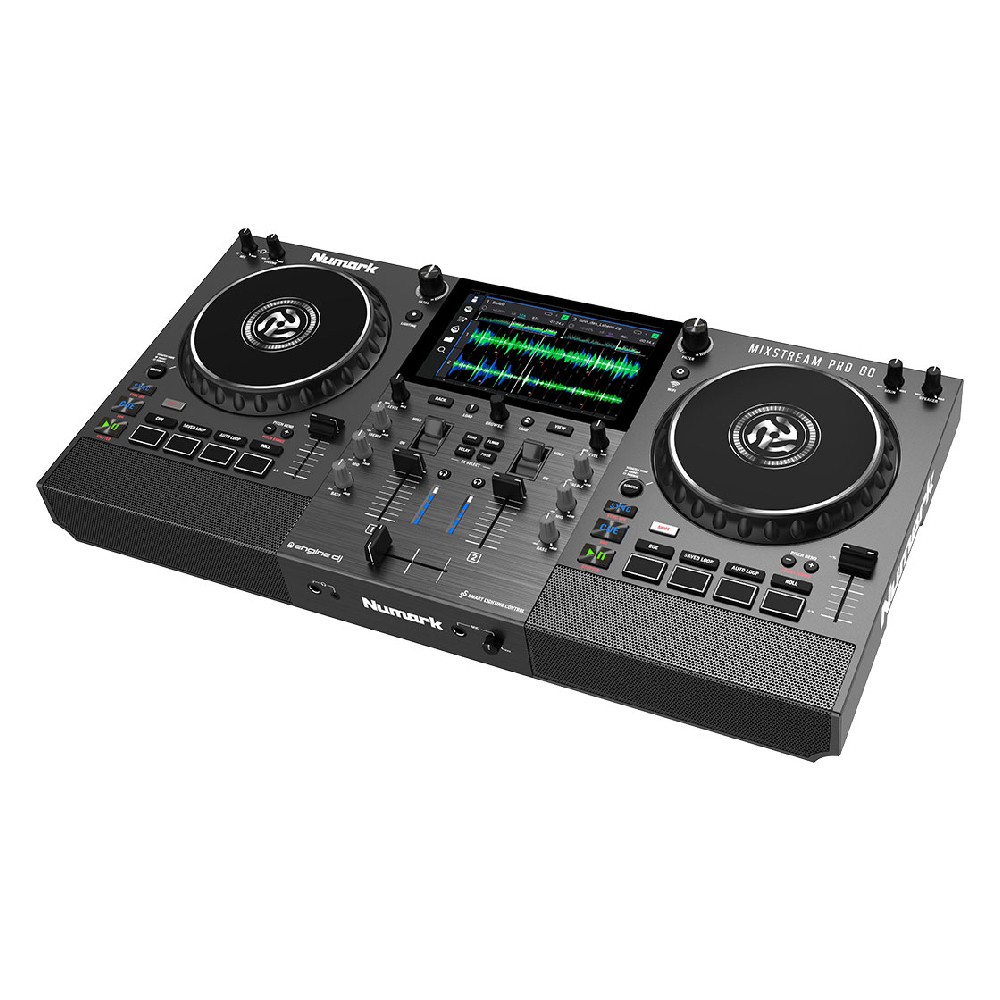 Numark Mixstream Pro Go Battery-Powered Standalone Streaming DJ Controller