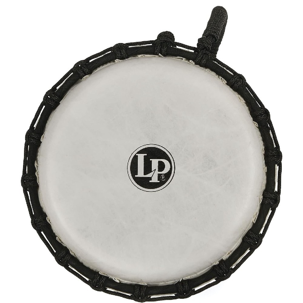 LP LP1607BM LP World Collection 7-Inch Rope Tuned Circle Djembe With Perfect-Pitch Head (Blue Marble)