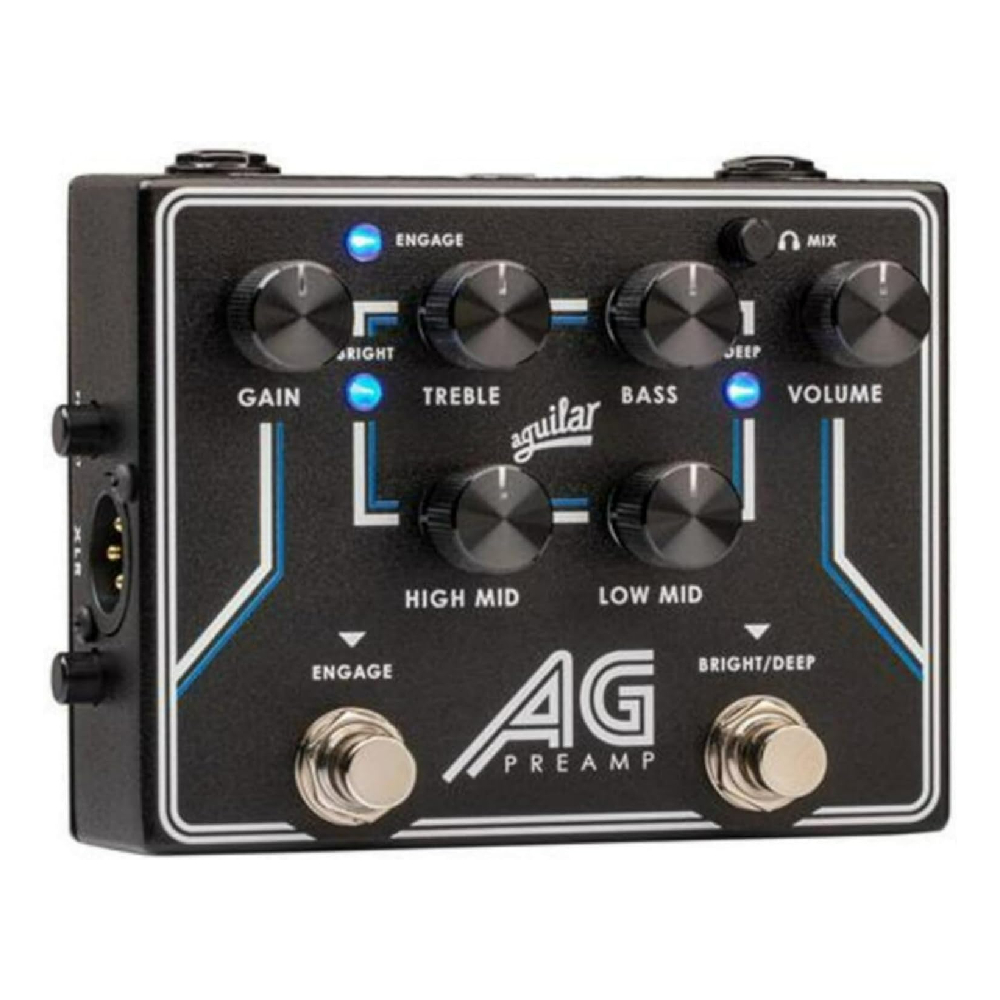 Aguilar AG Preamp Analog Bass Preamp and DI Pedal