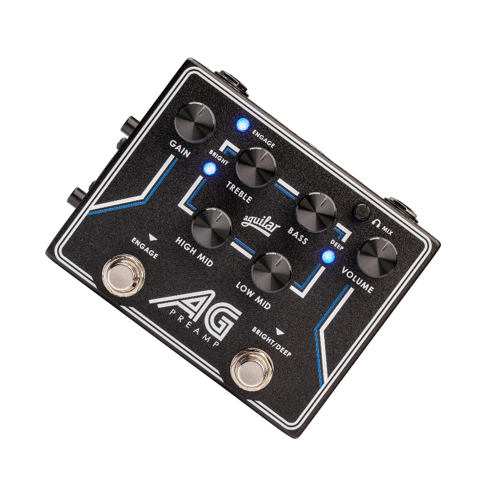 Aguilar AG Preamp Analog Bass Preamp and DI Pedal