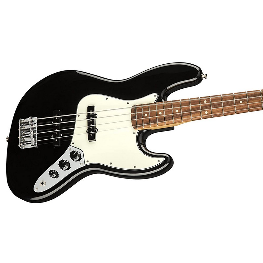 Fender Player Jazz Electric Bass Guitar - Pau Ferro Fingerboard - Black