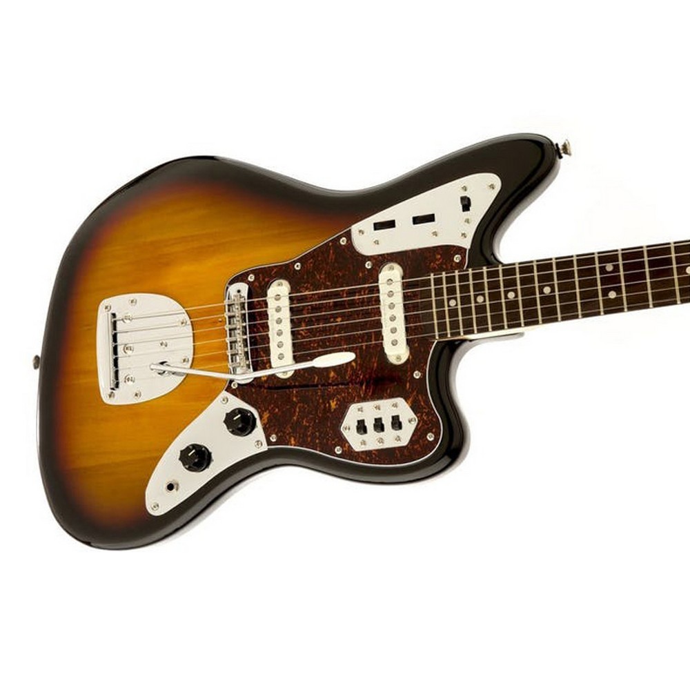 Squier by Fender Vintage Modified Jaguar Electric Guitar 3-Tone Sunburst