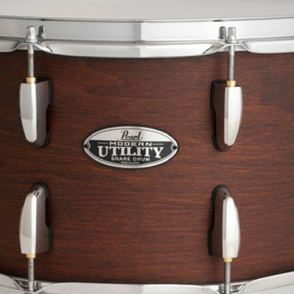 Pearl MUS1480M 14x8 Modern Utility Maple Satin Brown 220 Snare Drum