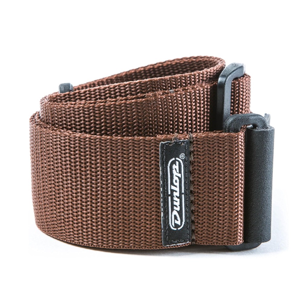 Jim Dunlop D07-01BR Poly Guitar Strap (Brown)