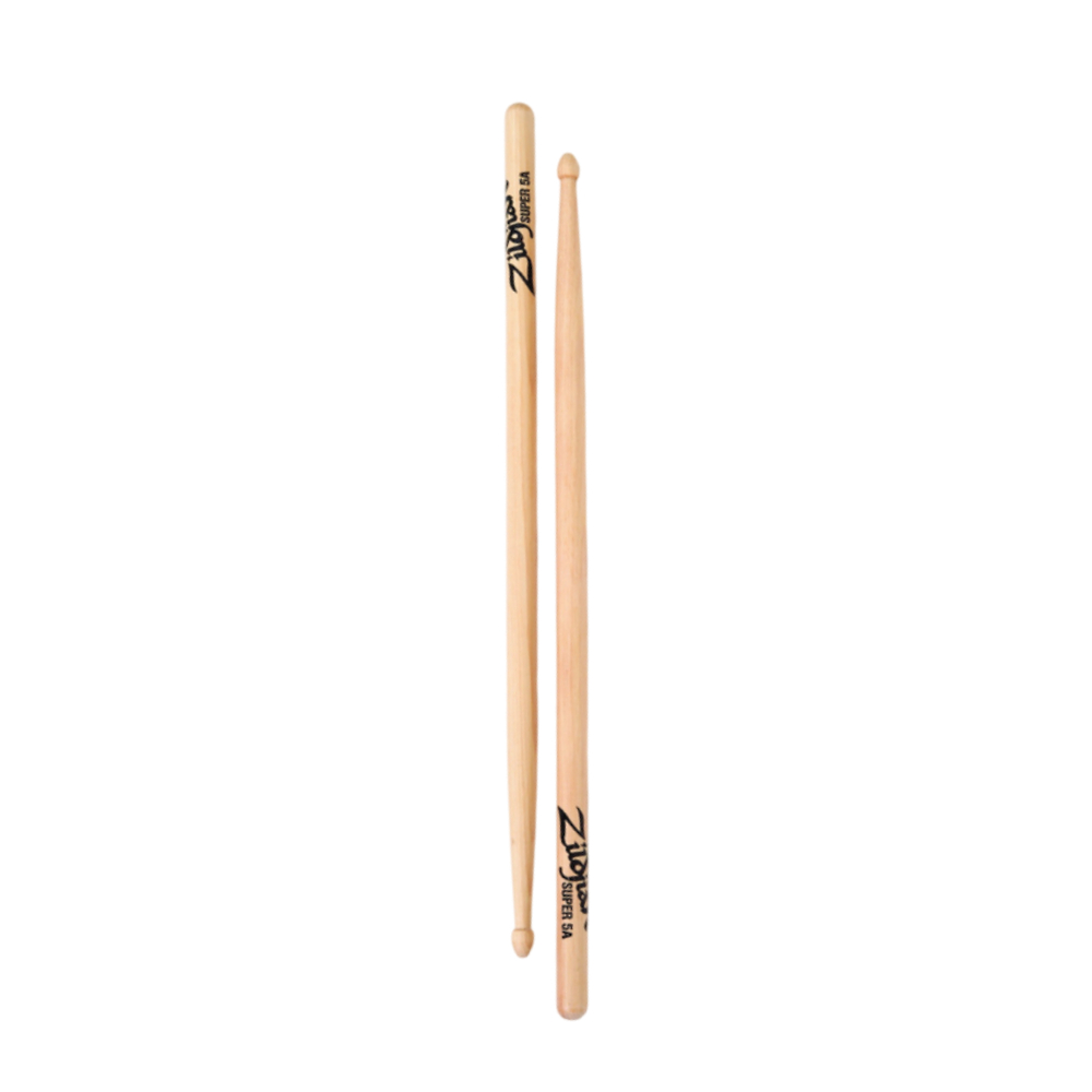 Zildjian Super 5A Wood Natural Drumsticks