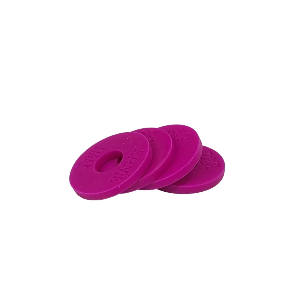 Ernie Ball 5618 Guitar Strap Blocks 4pk (Purple)