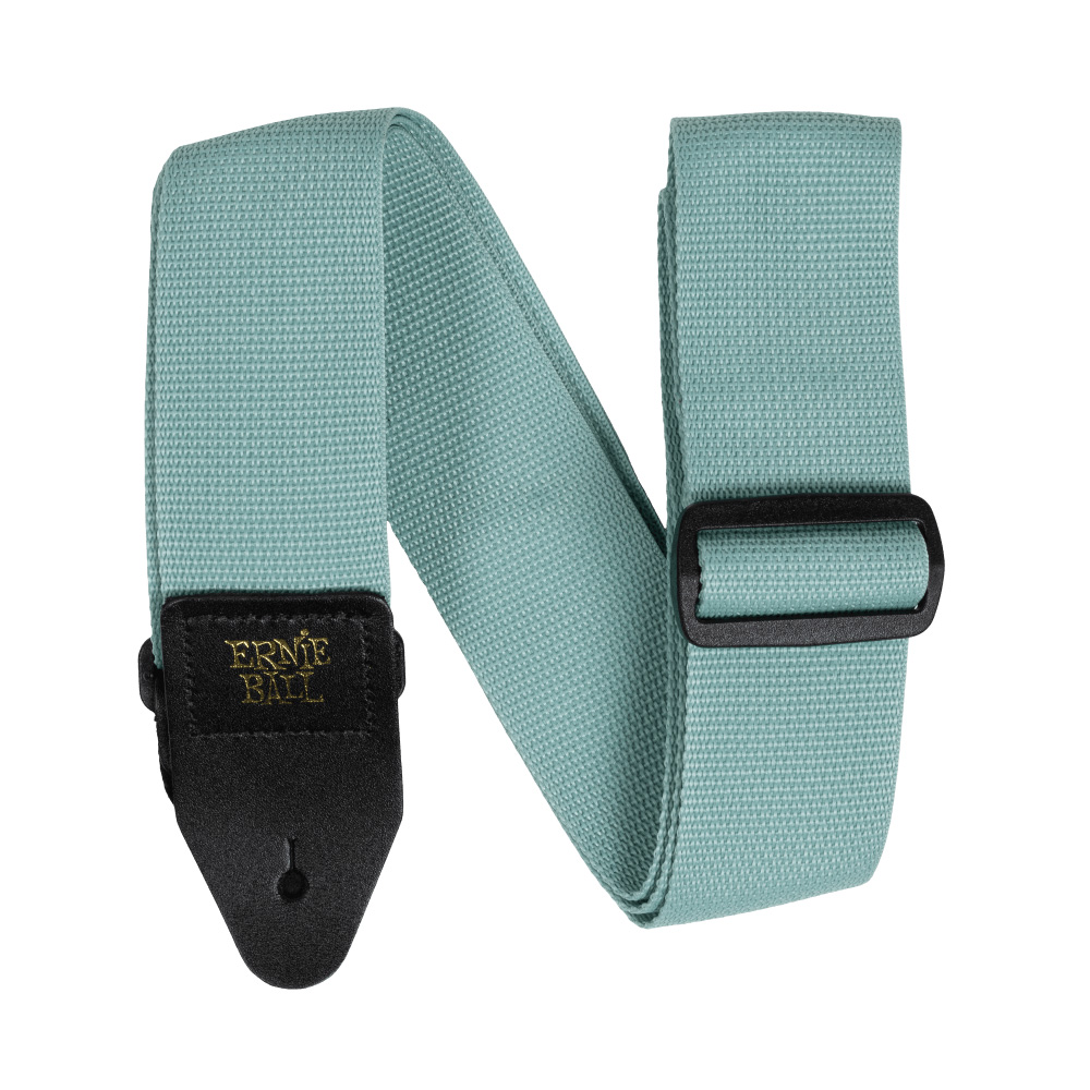 Ernie Ball 5375 Polypro Guitar/Bass Strap (Tidal Green)