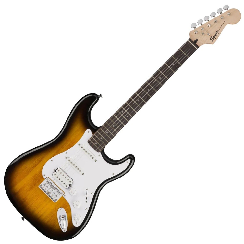 Squier by Fender Bullet Strat HSS HT - Brown Sunburst Electric Guitar