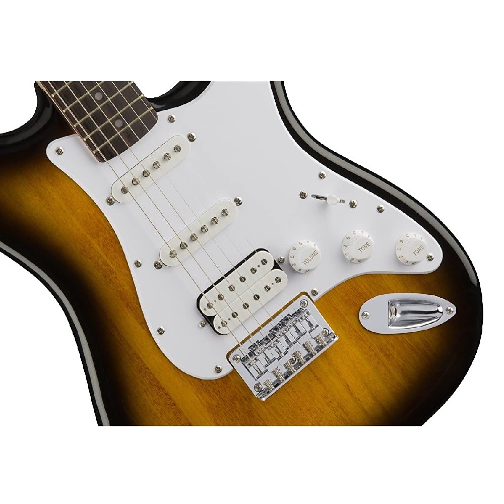 Squier by Fender Bullet Strat HSS HT - Brown Sunburst Electric Guitar