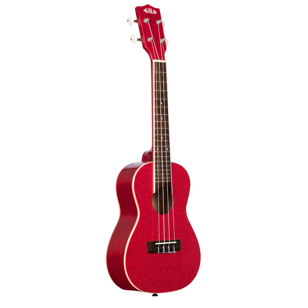 Kala KA-SPRK-RED Ritzy Red Sparkle Ukulele Concert