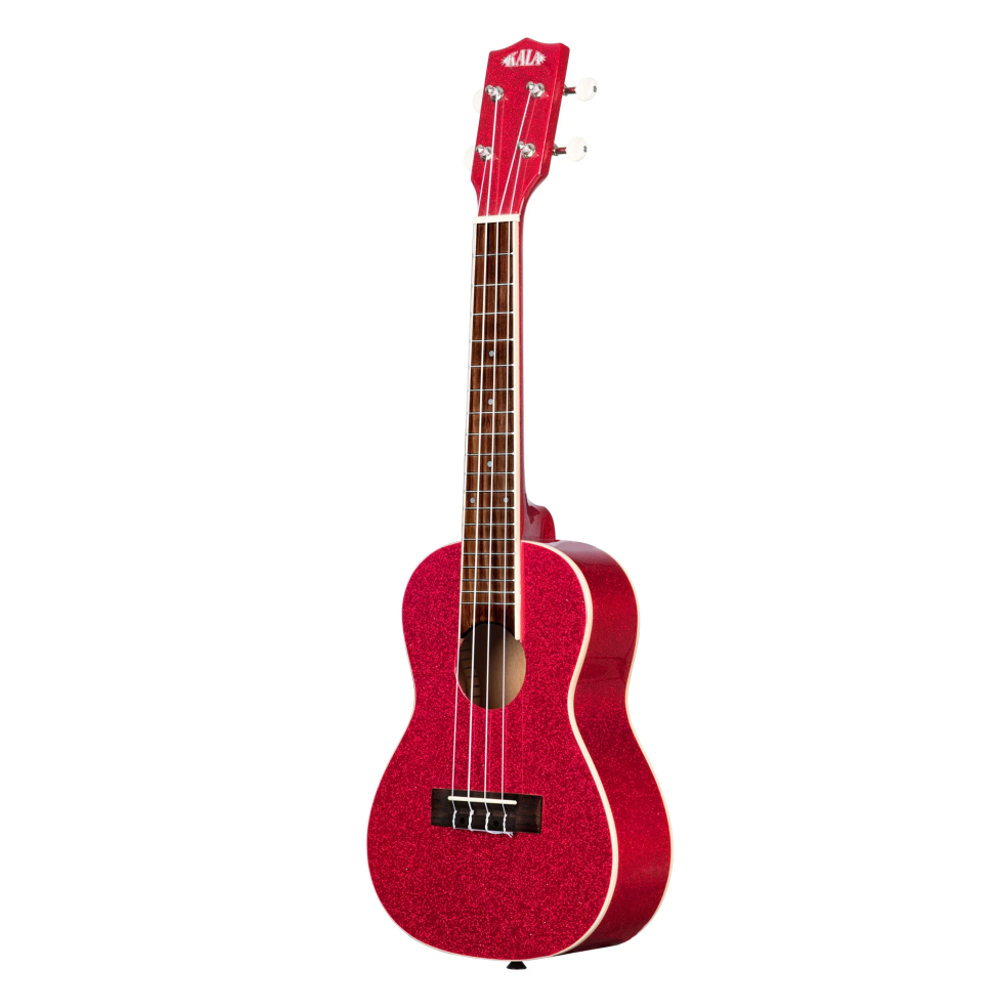 Kala KA-SPRK-RED Ritzy Red Sparkle Ukulele Concert