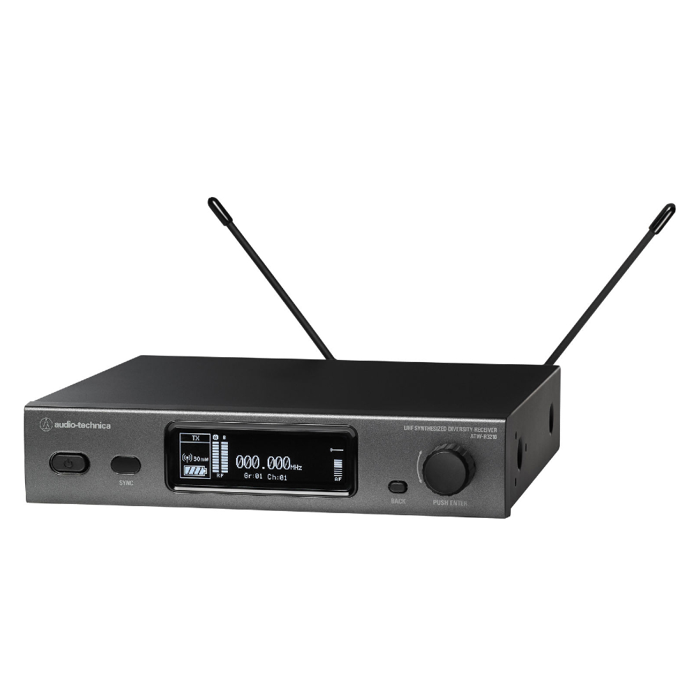 Audio-Technica ATW-3212-C710DE2 3000 Series Wireless Handheld Microphone System (DE2: 470 to 530 MHz)