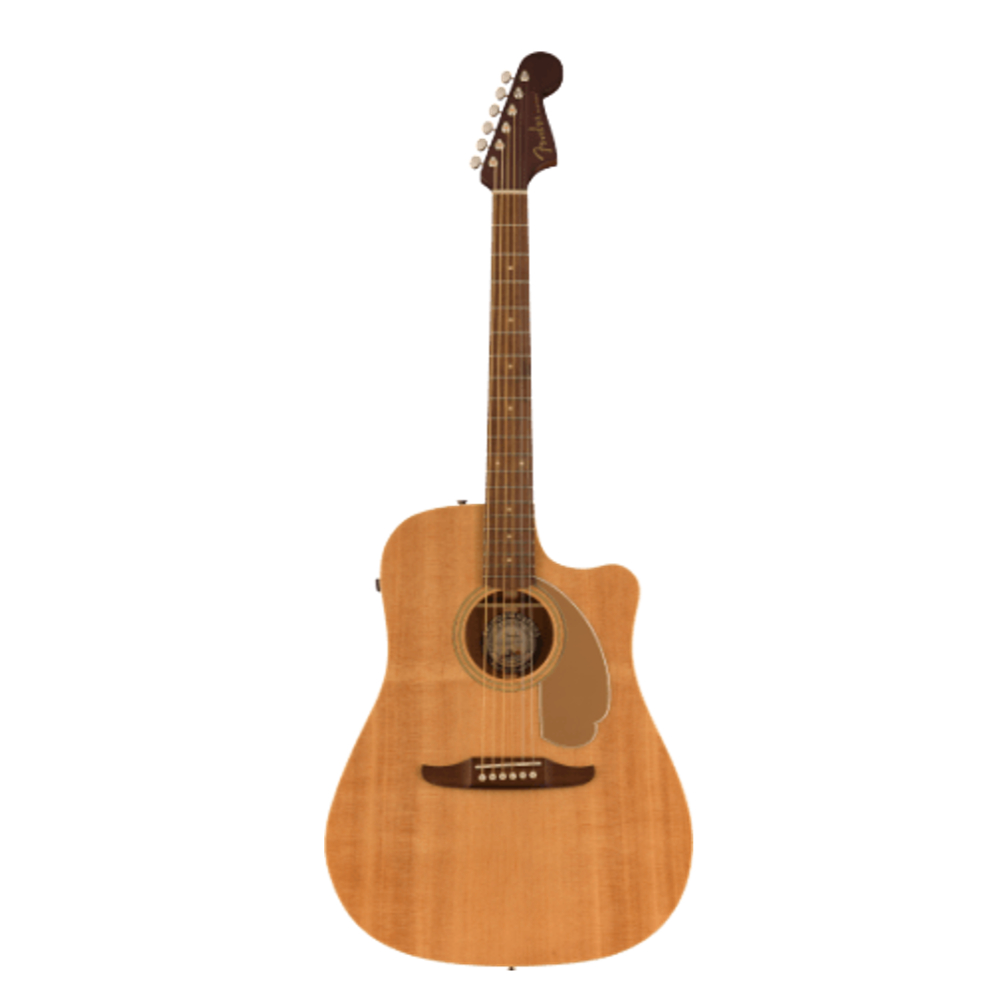 Fender Redondo Player Acoustic Guitar - Walnut Fingerboard / Gold Pickguard / Natural (970713521)