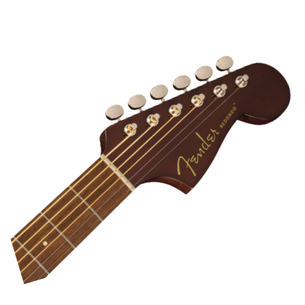 Fender Redondo Player Acoustic Guitar - Walnut Fingerboard / Gold Pickguard / Natural (970713521)