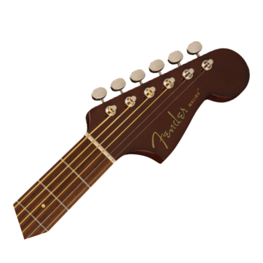 Fender Malibu Player Acoustic Guitar - Walnut Fingerboard / Gold Pickguard / Sunburst (970722503)