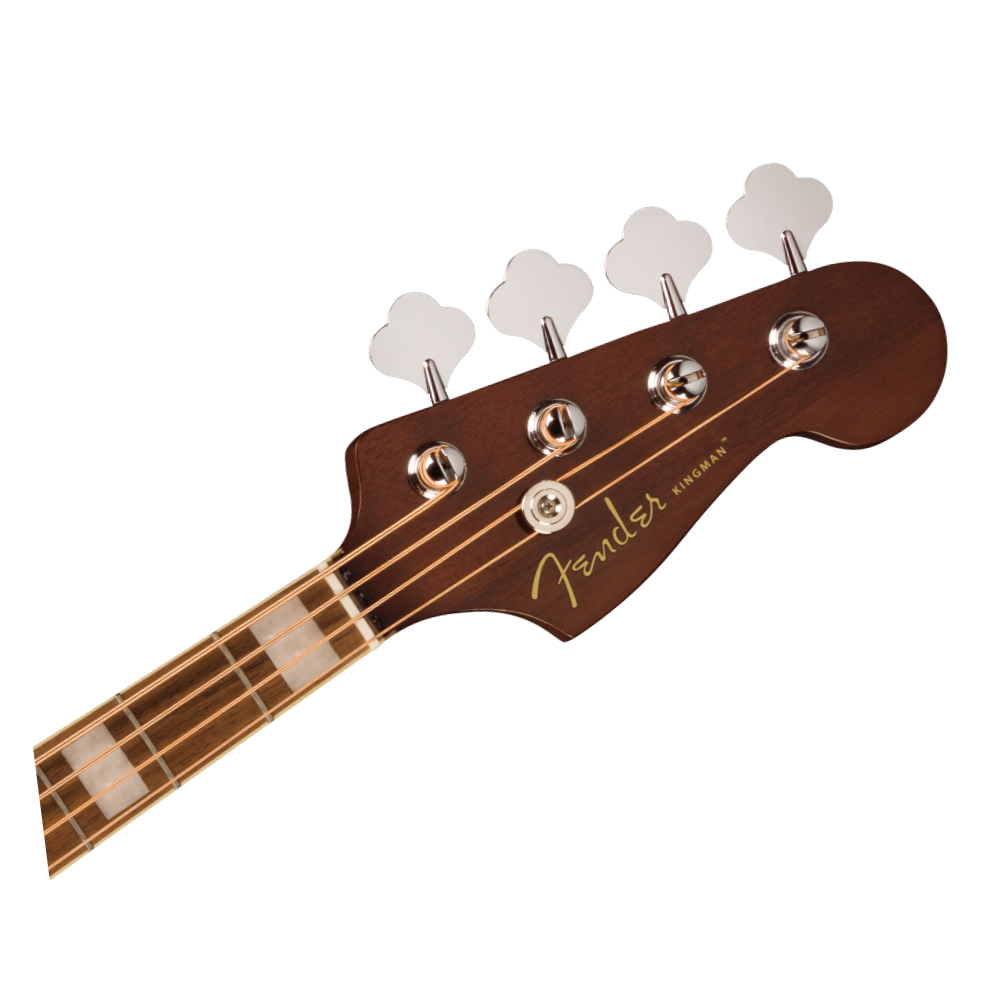Fender Kingman Bass Acoutic Guitar - Walnut Fingerboard / Black Pickguard - Shaded Edge Burst (970783164)