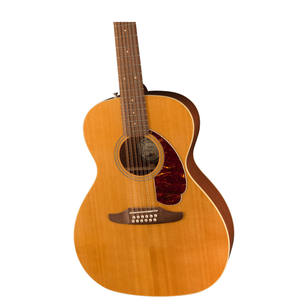 Fender Villager 12-String Acoustic Guitar - Walnut Fingerboard / Tortoiseshell Pickguard - Aged Natural (970792134)