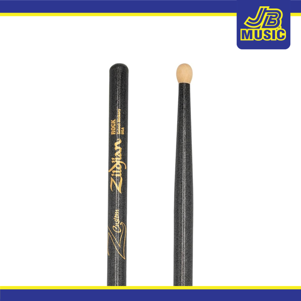 Zildjian Z Custom LE Drumstick Collection ROCK Black Chroma Wood Tip (ZRKCB-ZC)