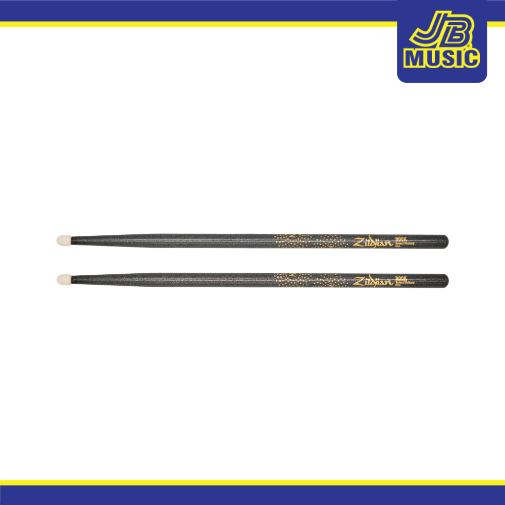 Zildjian Z Custom LE Drumstick Collection Black Chroma ROCK Nylon Tip (ZRKCBN-ZC)