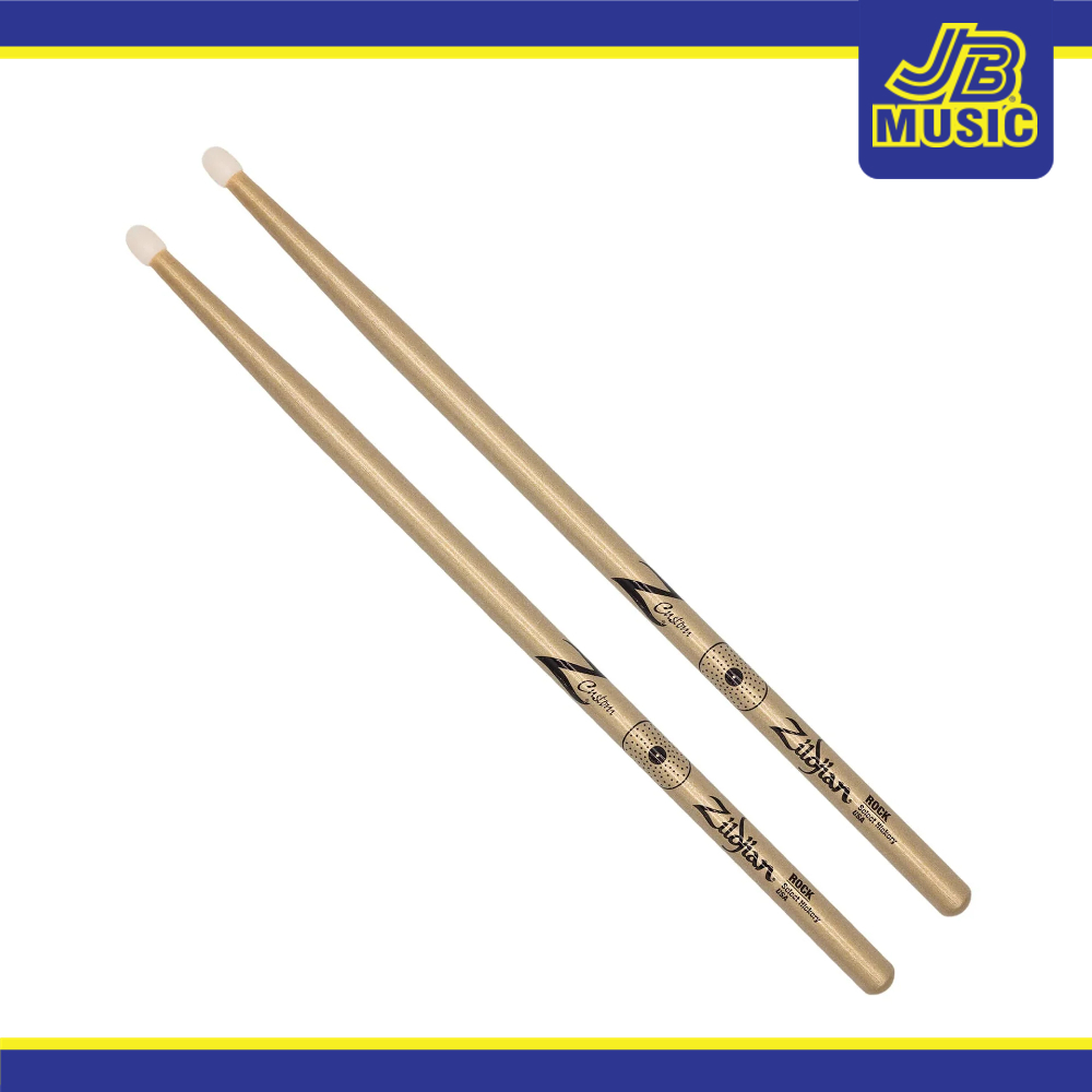 Zildjian Z Custom LE Drumstick Collection Gold Chroma ROCK Nylon Tip (ZRKCGN-ZC)