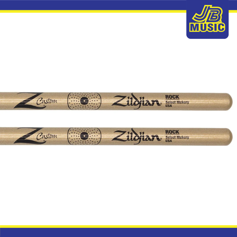Zildjian Z Custom LE Drumstick Collection Gold Chroma ROCK Nylon Tip (ZRKCGN-ZC)