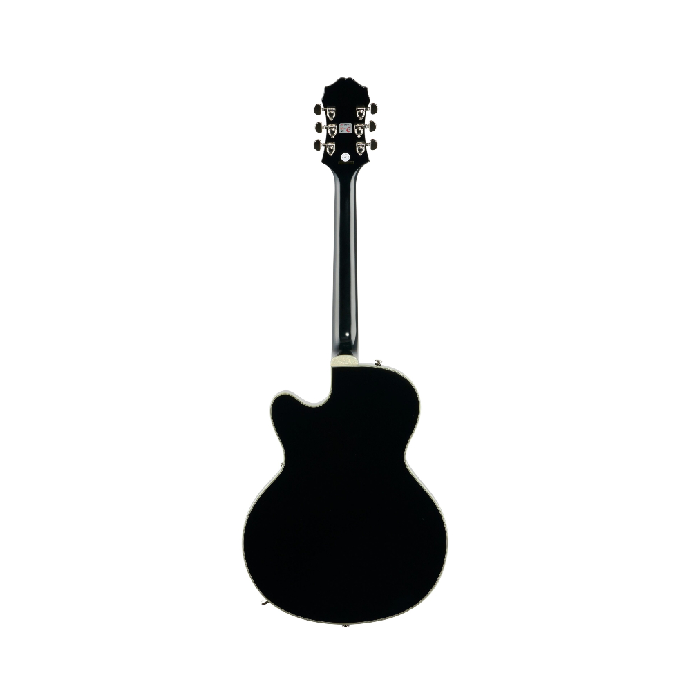 Epiphone Emperor Swingster Hollowbody Electric Guitar - Black Aged Gloss / SemiHallow (ETS2BAGNB1)