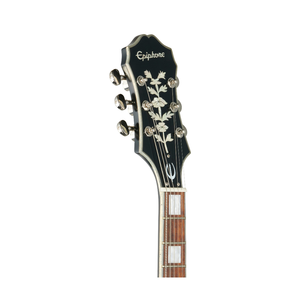 Epiphone Emperor Swingster Hollowbody Electric Guitar - Black Aged Gloss / SemiHallow (ETS2BAGNB1)